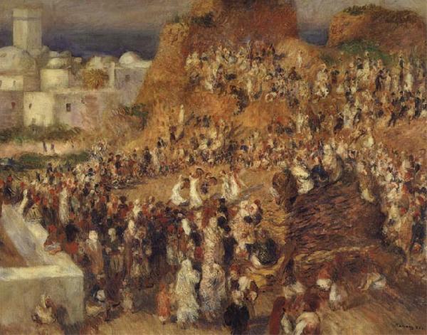 Pierre Renoir The Mosque(Arab Holiday)